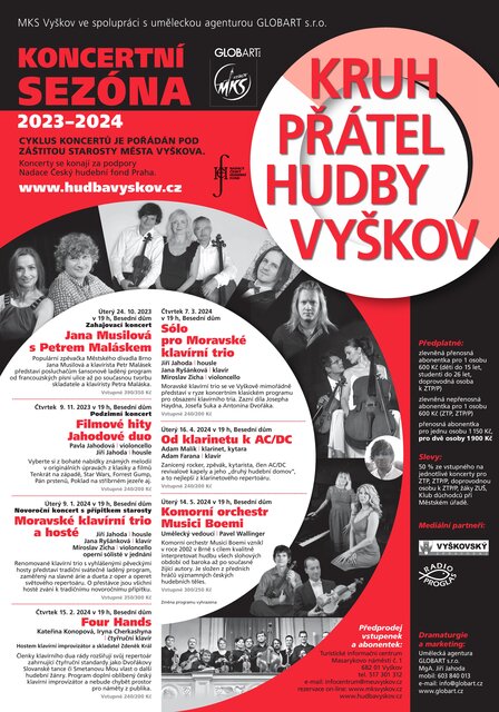 Zahajovací koncert KPH - Jana Musilová s Petrem Maláskem