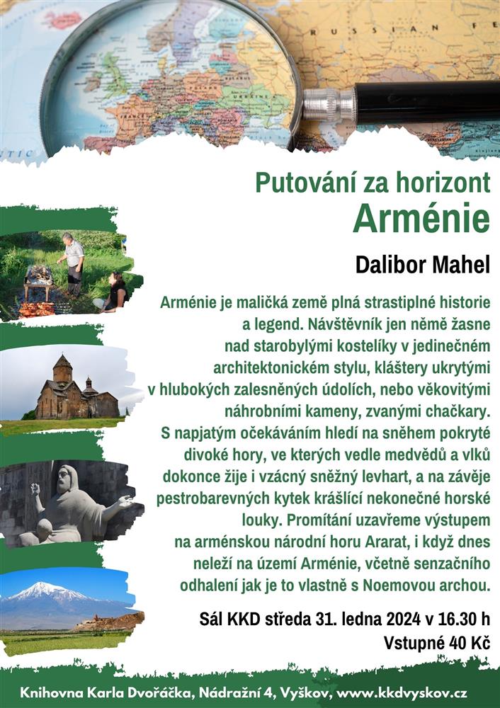 Dalibor Mahel: Arménie