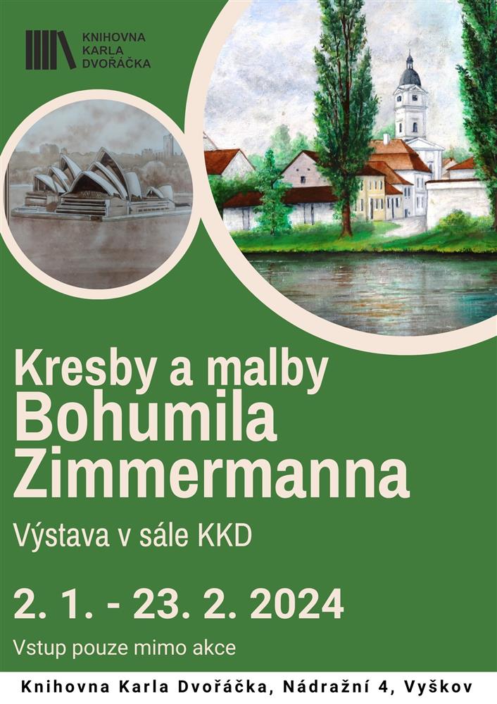 Kresby a malby Bohumila Zimmertmanna