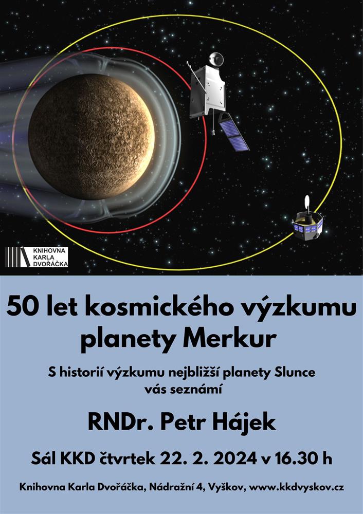 50 let kosmického výzkumu planety Markur