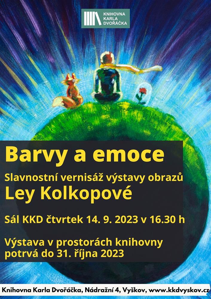 Barvy a Emoce. Vernisáž