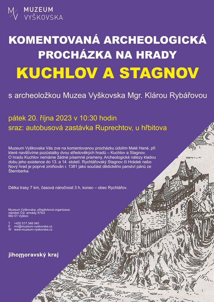 Procházka na hrady Kuchlov a Stagnov