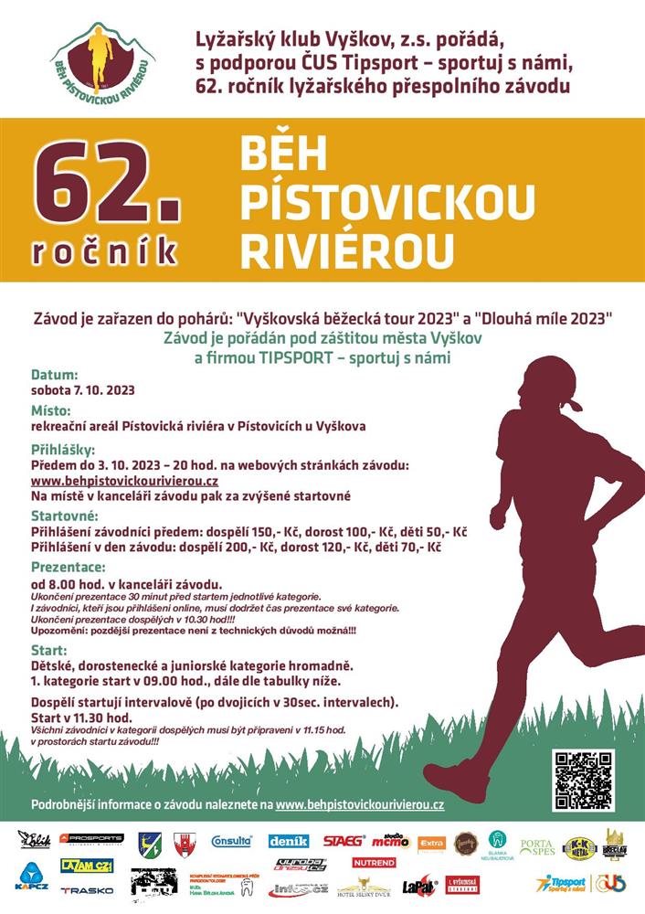 Běh Pístovickou riviérou
