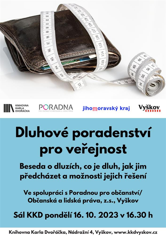 Dluhové poradenství pro veřejnost
