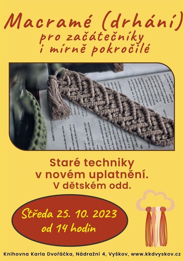 Výtvarné odpoledne: Macramé