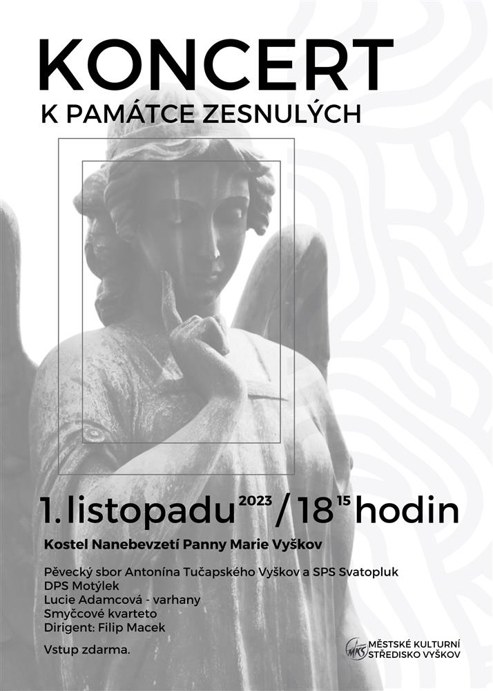 Koncert k památce zesnulých