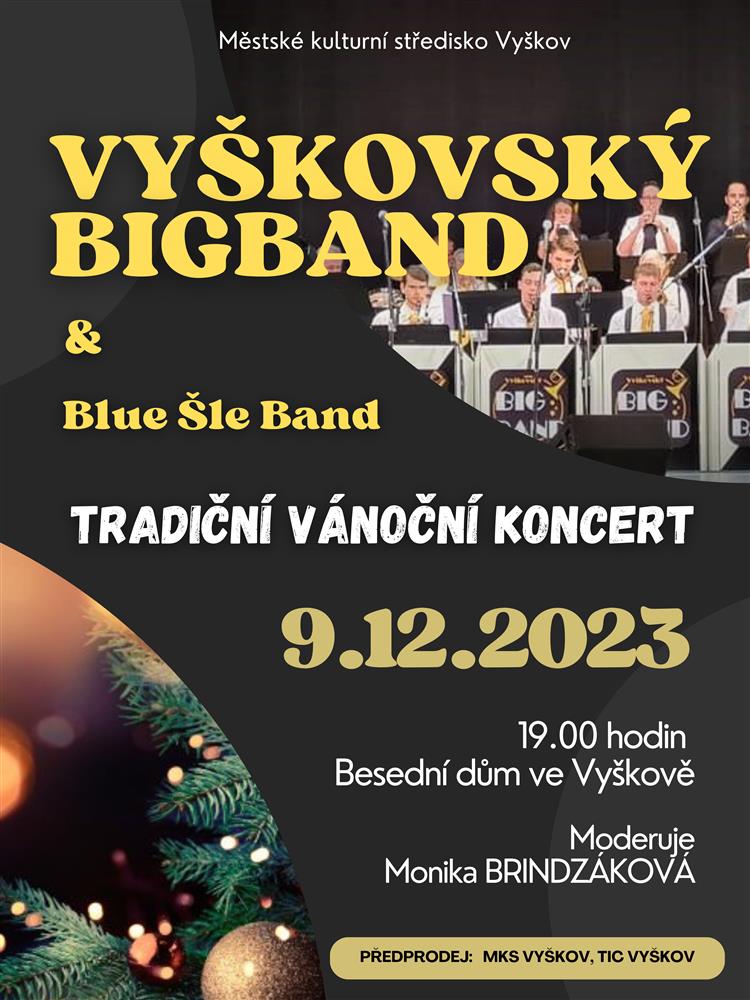 Vánoční koncert Vyškovského Bigbandu