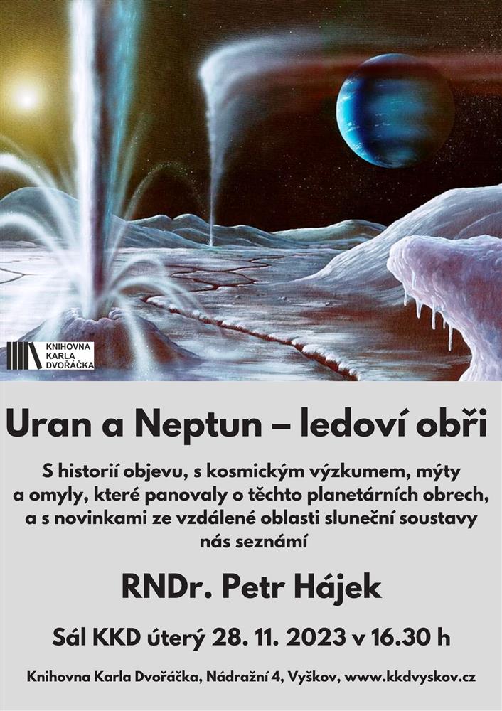 Uran a Neptun - ledoví obři