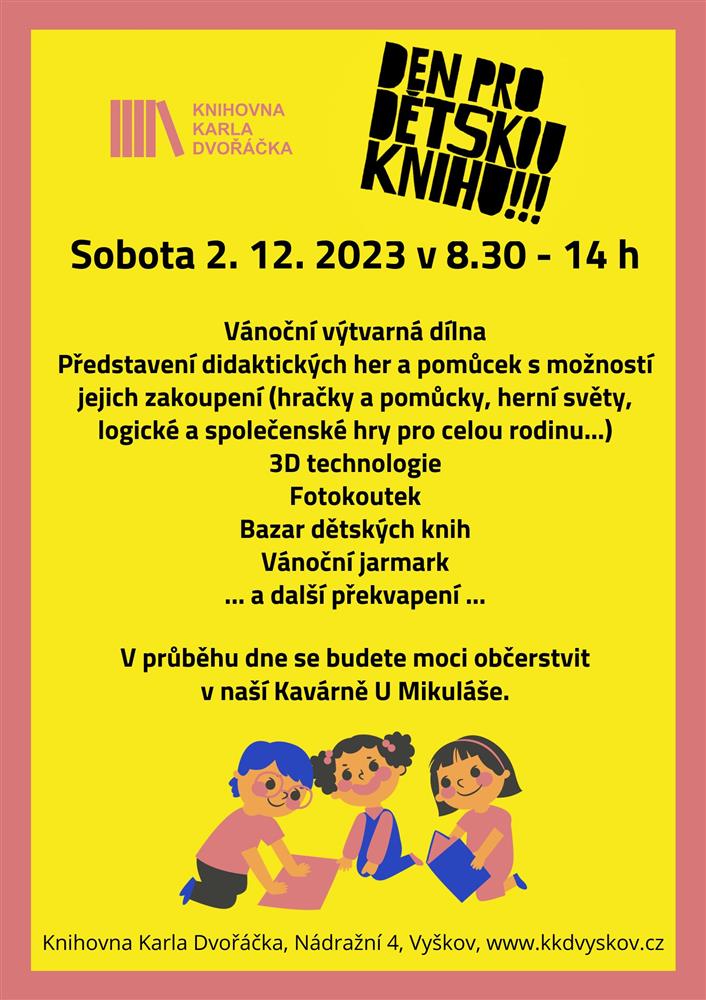 Den pro dětskou knihu 2023