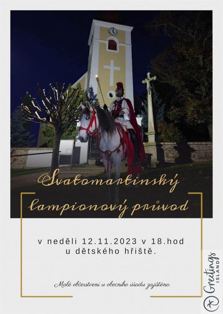 Svatomartinský lampionový průvod