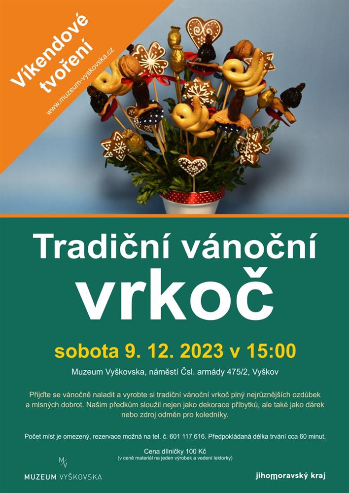 Tradiční vánoční vrkoč