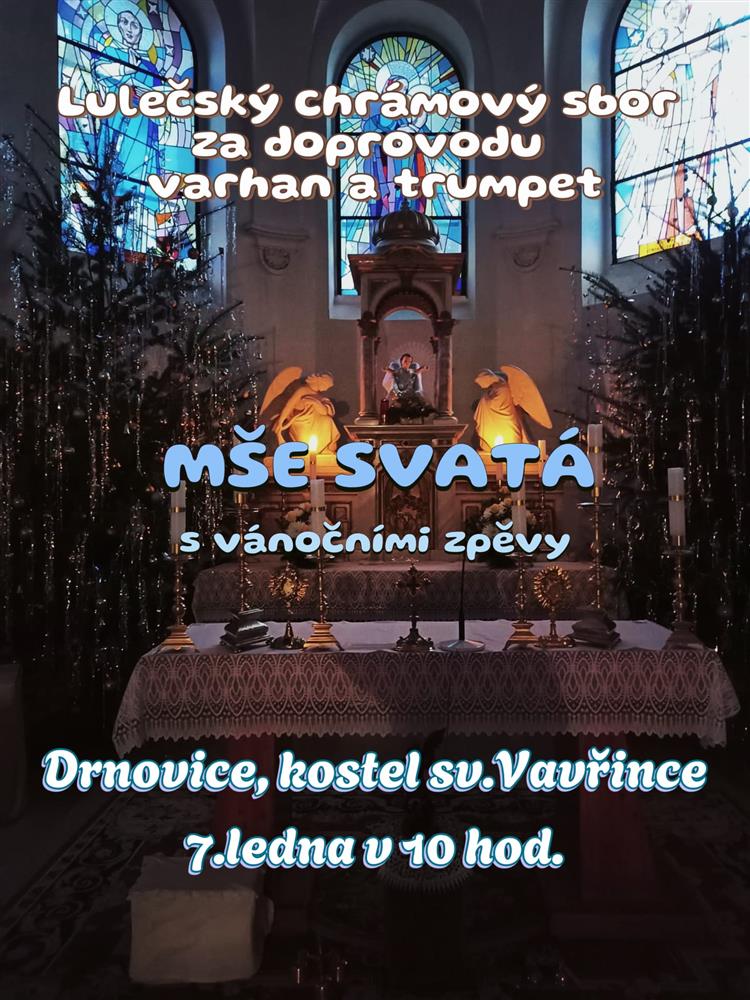Vánoční zpěvy v průběhu mše svaté