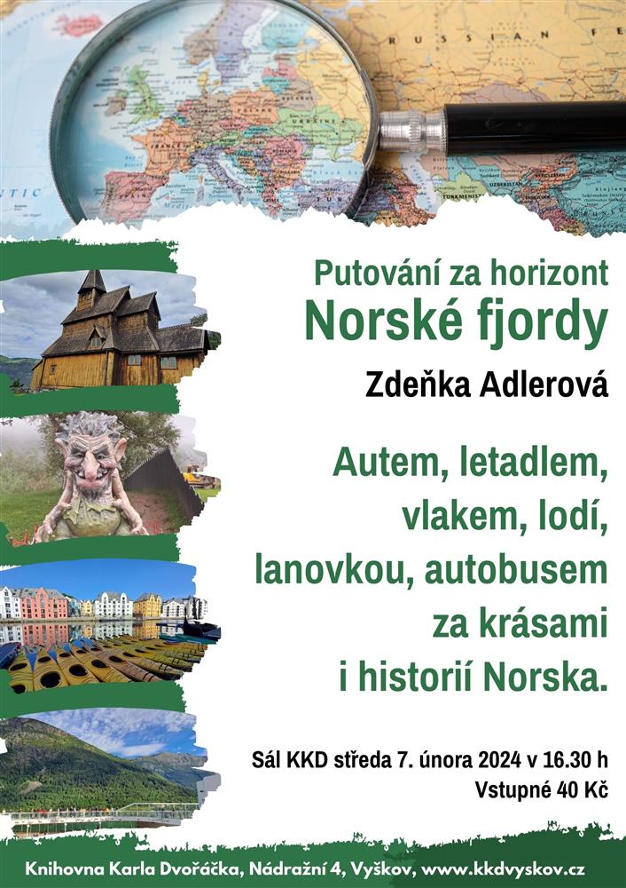 Zdeňka Adlerová: Norské fjordy