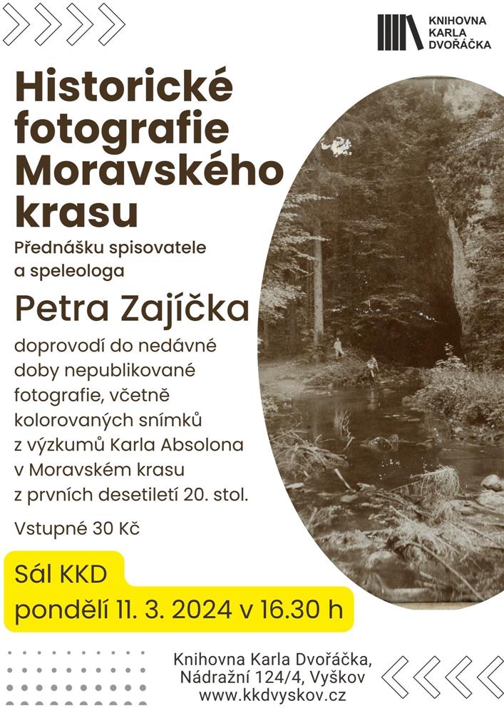 Moravský kras v historických fotografiích