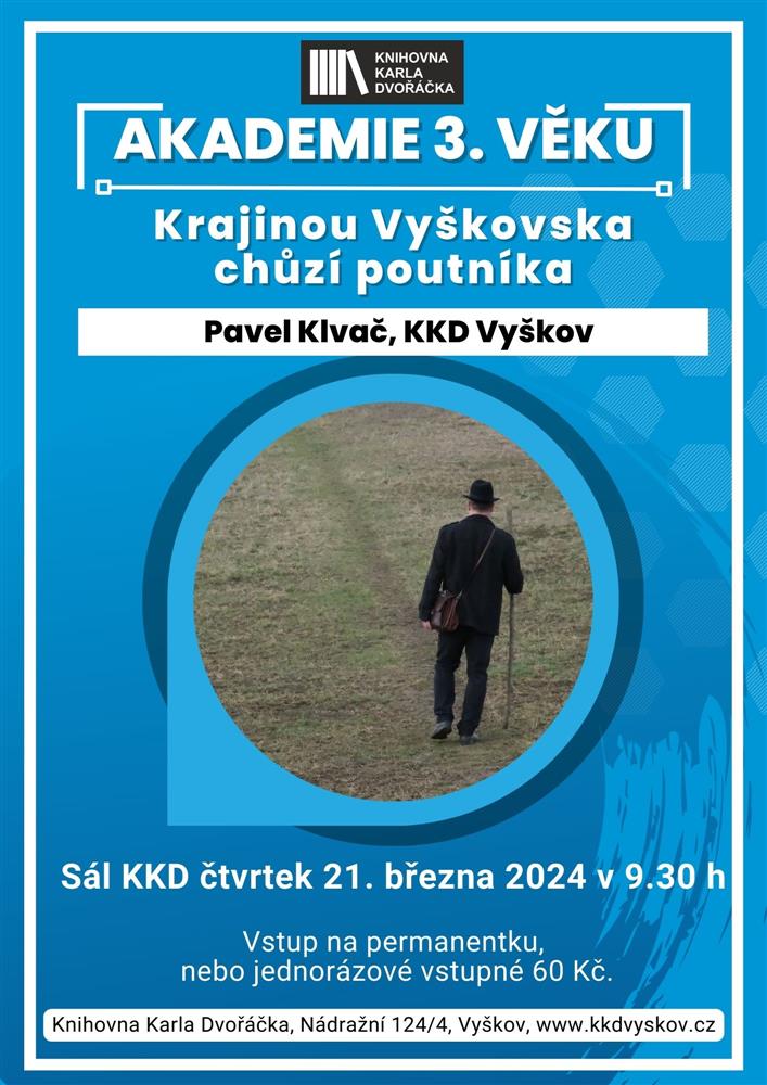 Krajinou Vyškovska chůzí poutníka