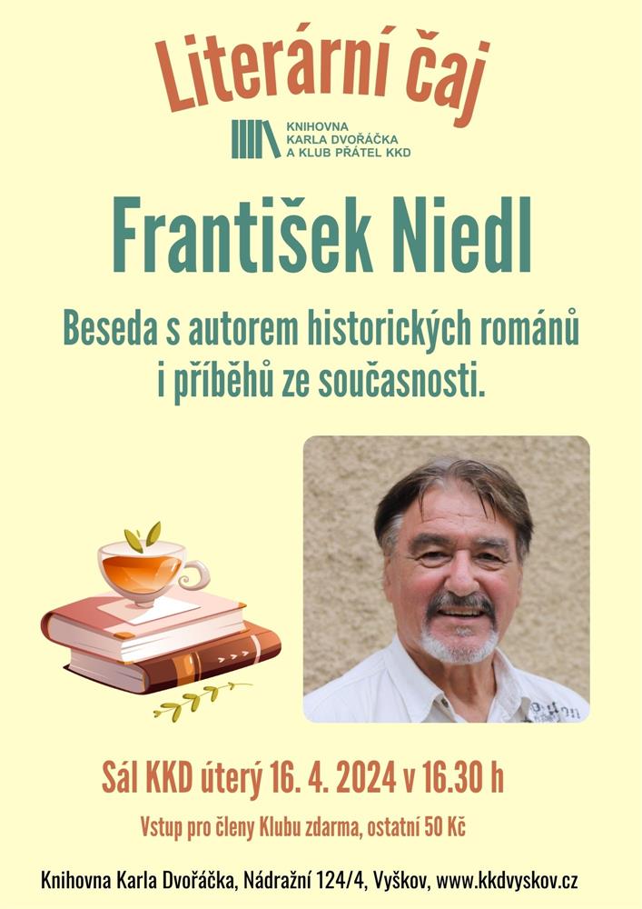 Literární čaj s Františkem Niedlem
