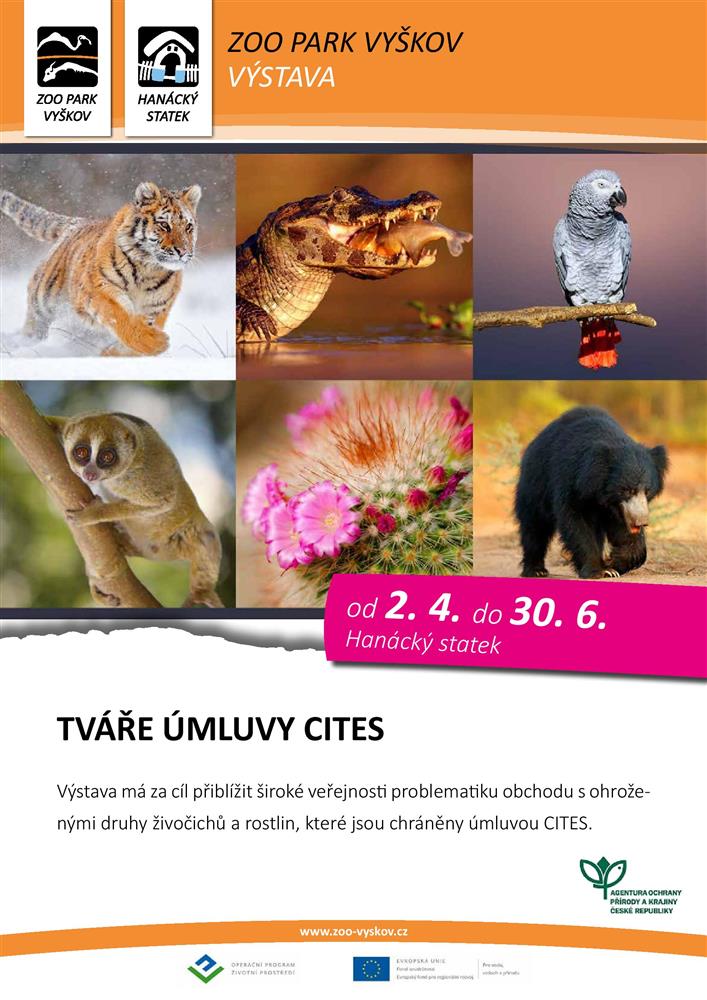 Výstava tváře úmluvy CITES
