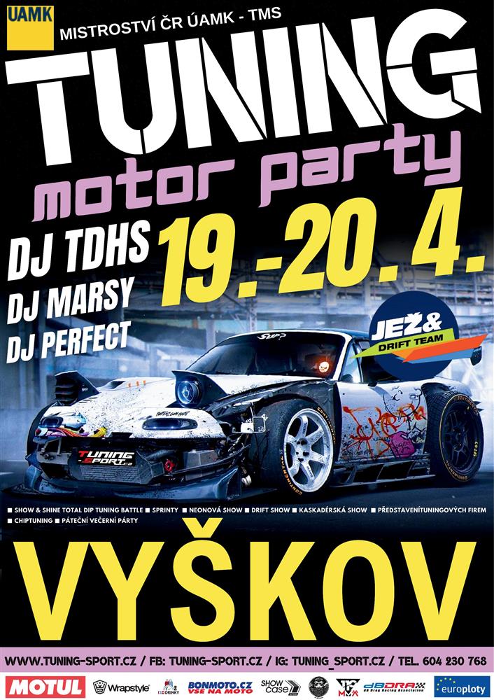 Tunning motor párty Vyškov