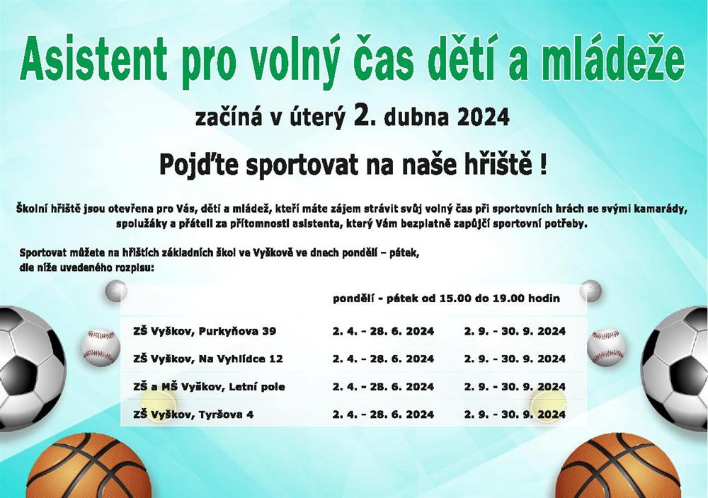 Asistent pro volný čas
