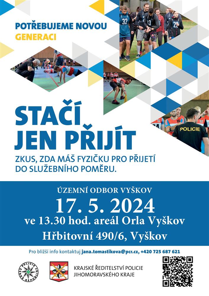 Stačí jen přijít