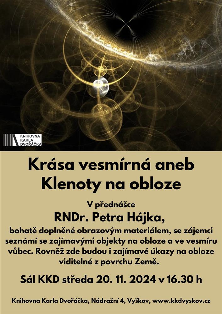 Krása vesmírná aneb Klenoty na obloze