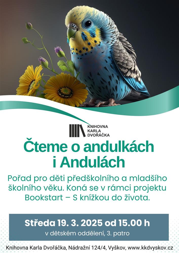 Čteme o andulkách i Andulkách