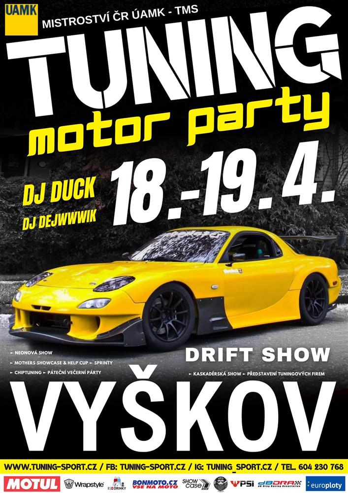 Tuning motor párty Vyškov