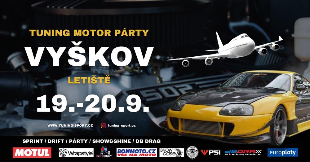 Tuning motor párty Vyškov