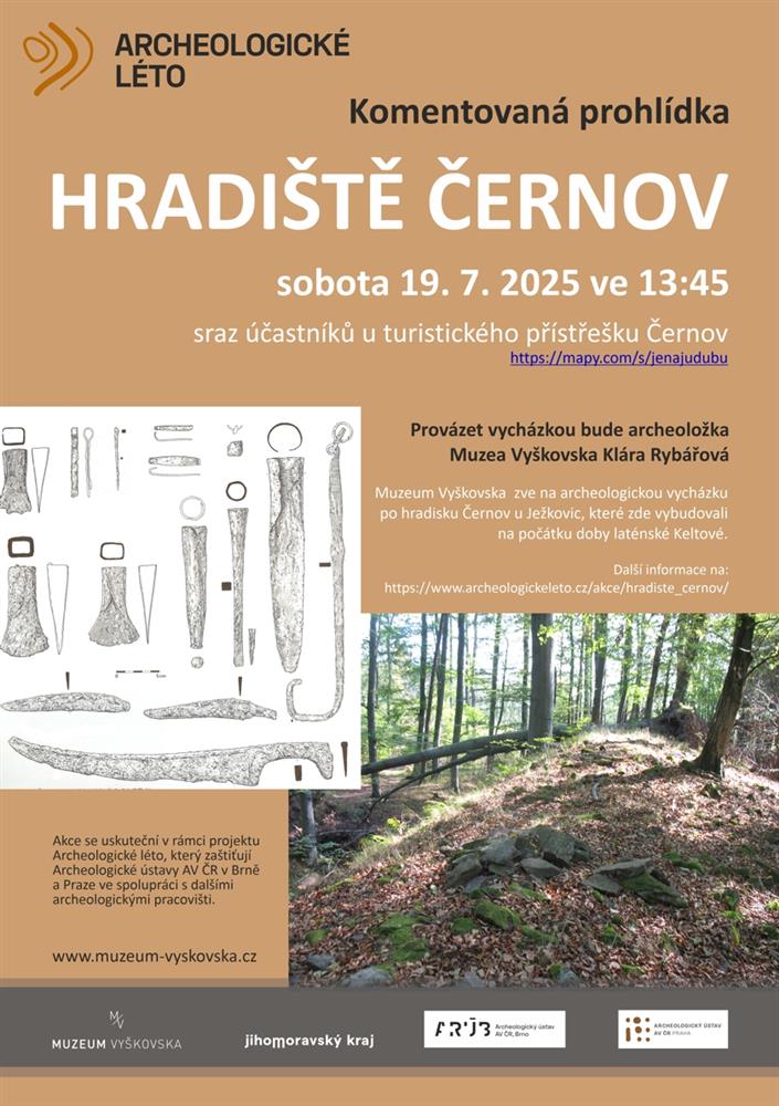 Archeologické léto - hradiště Černov