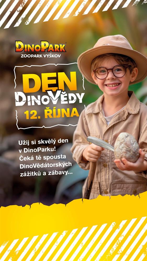 Den DinoVědy v Dinoparku Vyškov