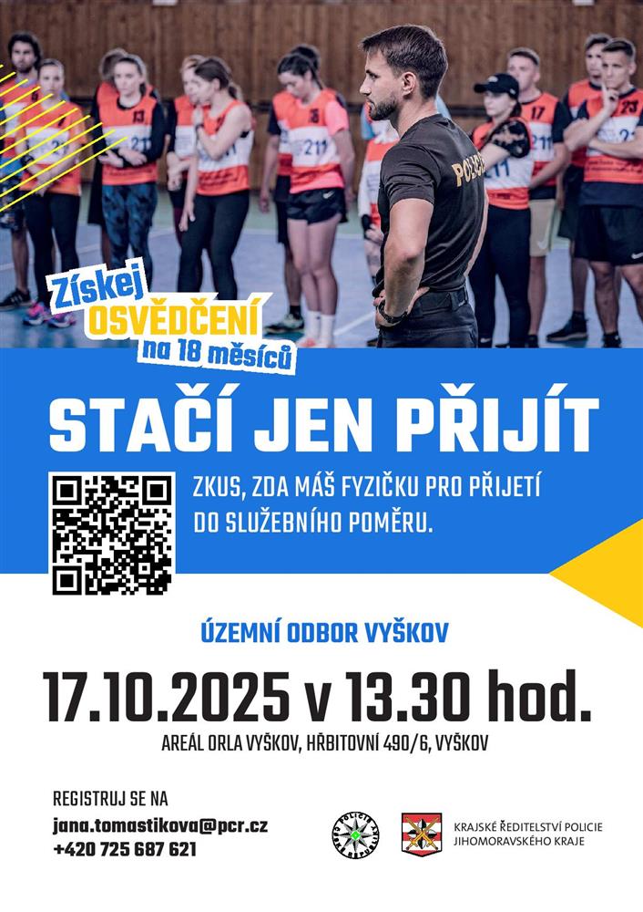 Stačí jen přijít