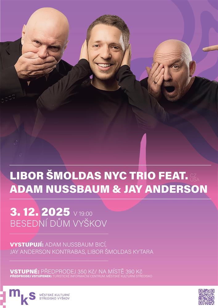 LIBOR ŠMOLDAS NYC TRIO feat. Adam Nussbaum & Jay Anderson