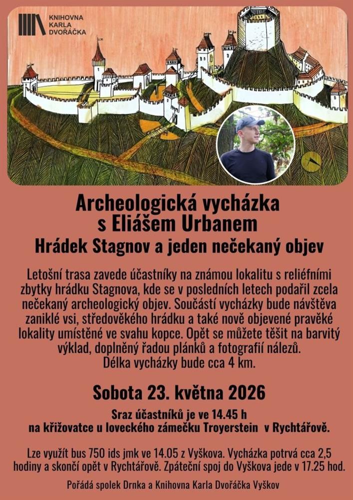 Archeologická vycházka s Eliášem Urbanem