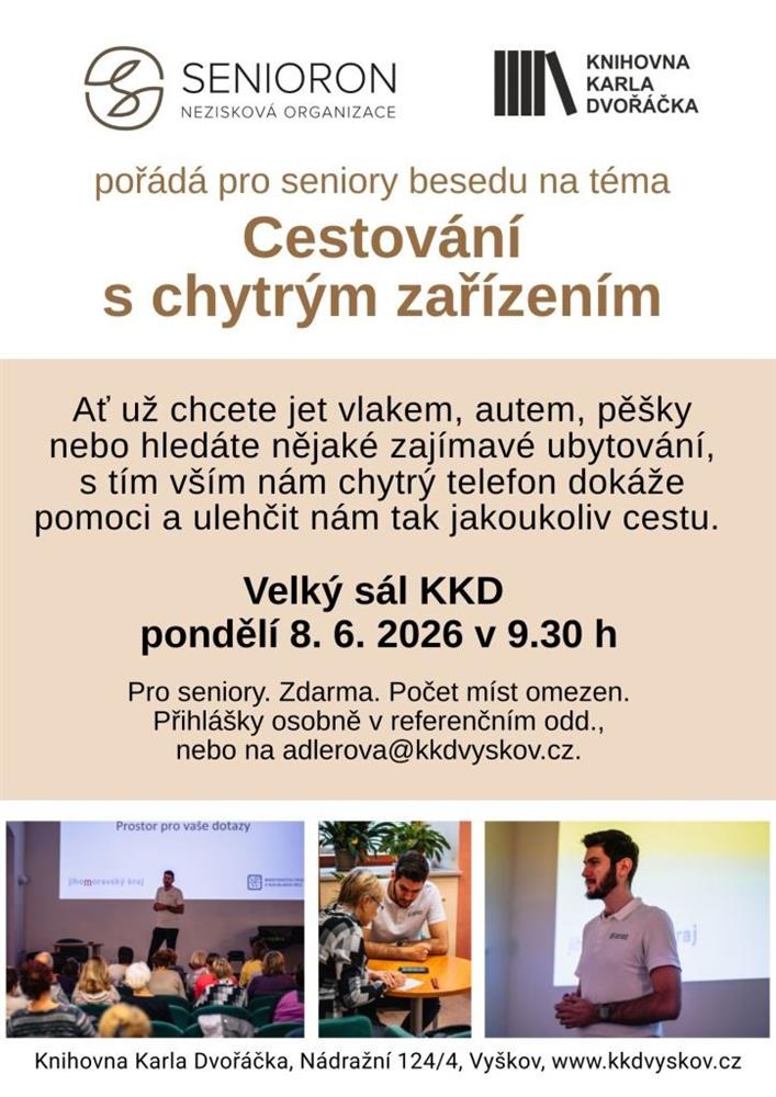 SeniorOn: Cestování s chytrým zařízením