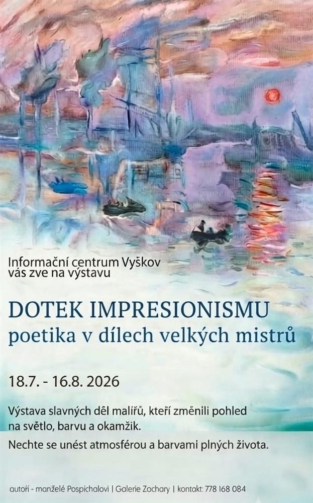 Výstava Dotek impresionismu
