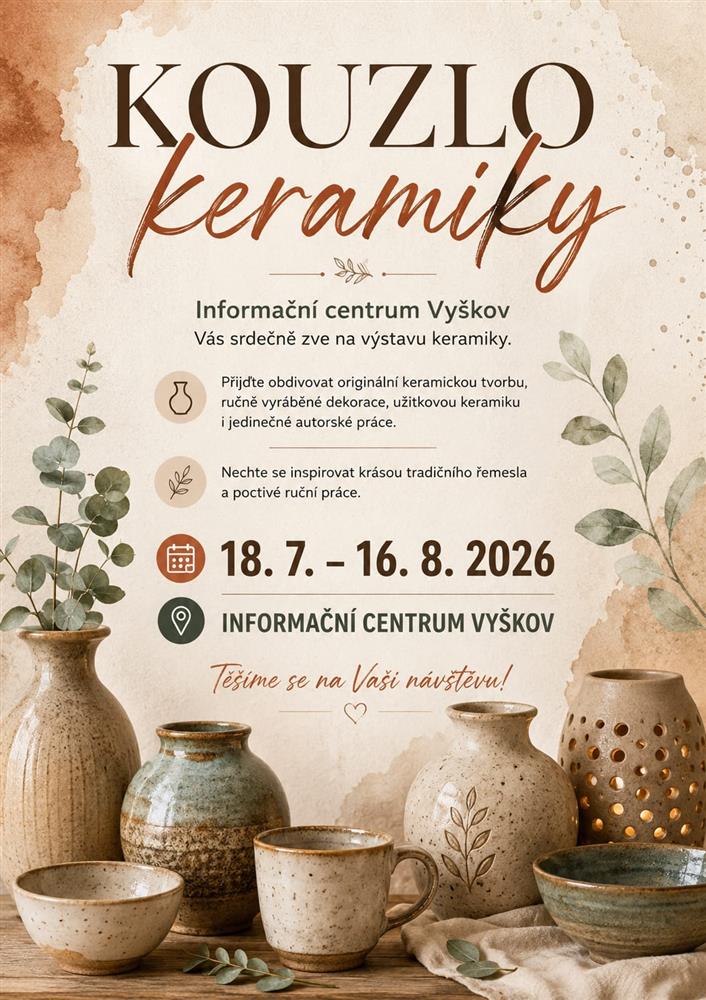 Výstava Kouzlo keramiky