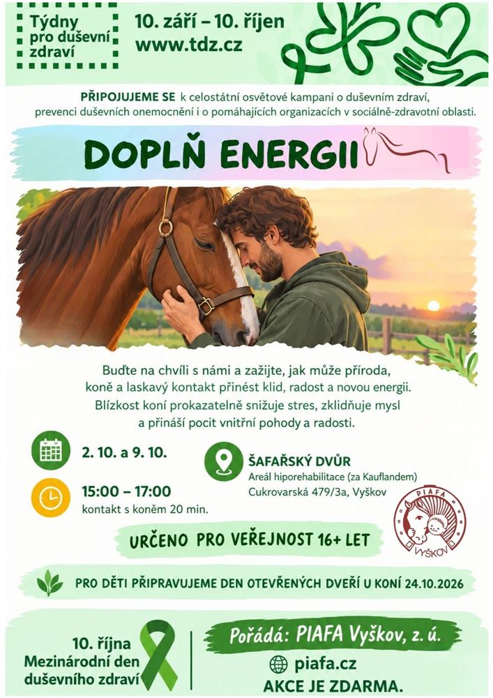 Doplň energii - Týdny pro duševní zdraví