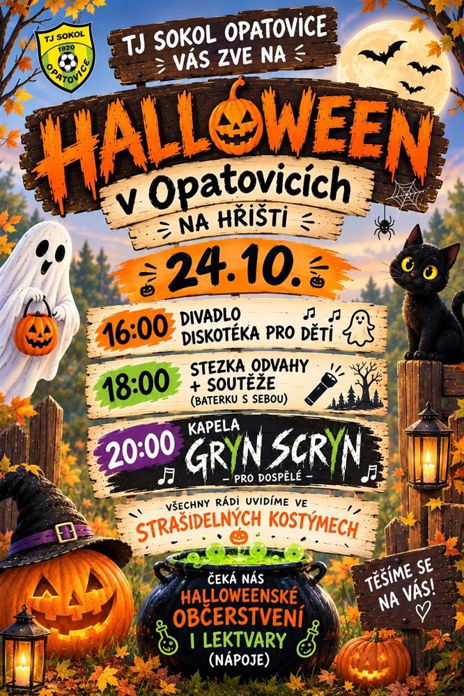 Halloween v Opatovicích