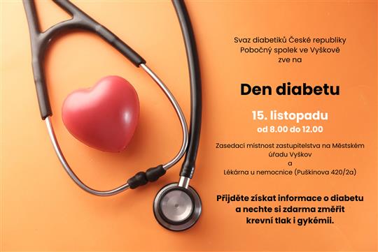 Nechte si na městském úřadě zdarma změřit glykémii