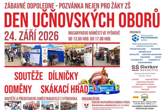 Masarykovo náměstí zaplní již tento čtvrtek učňovské obory a řemesla