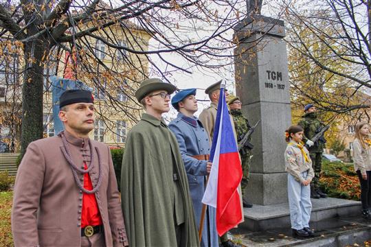 Pozvánka na pietní akt k 108. výročí vzniku samostatného Československa