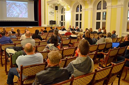 Zelená páteř nové městské čtvrti. Vyškované debatovali o plánech radnice