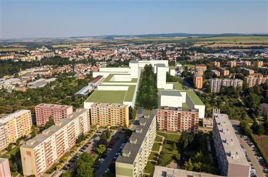 Nová moderní čtvrť: město podalo žádost o obří dotaci